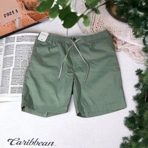 Caribbean By Roundtree &Yorke Drawstring Waist Shorts with 8” Inseam